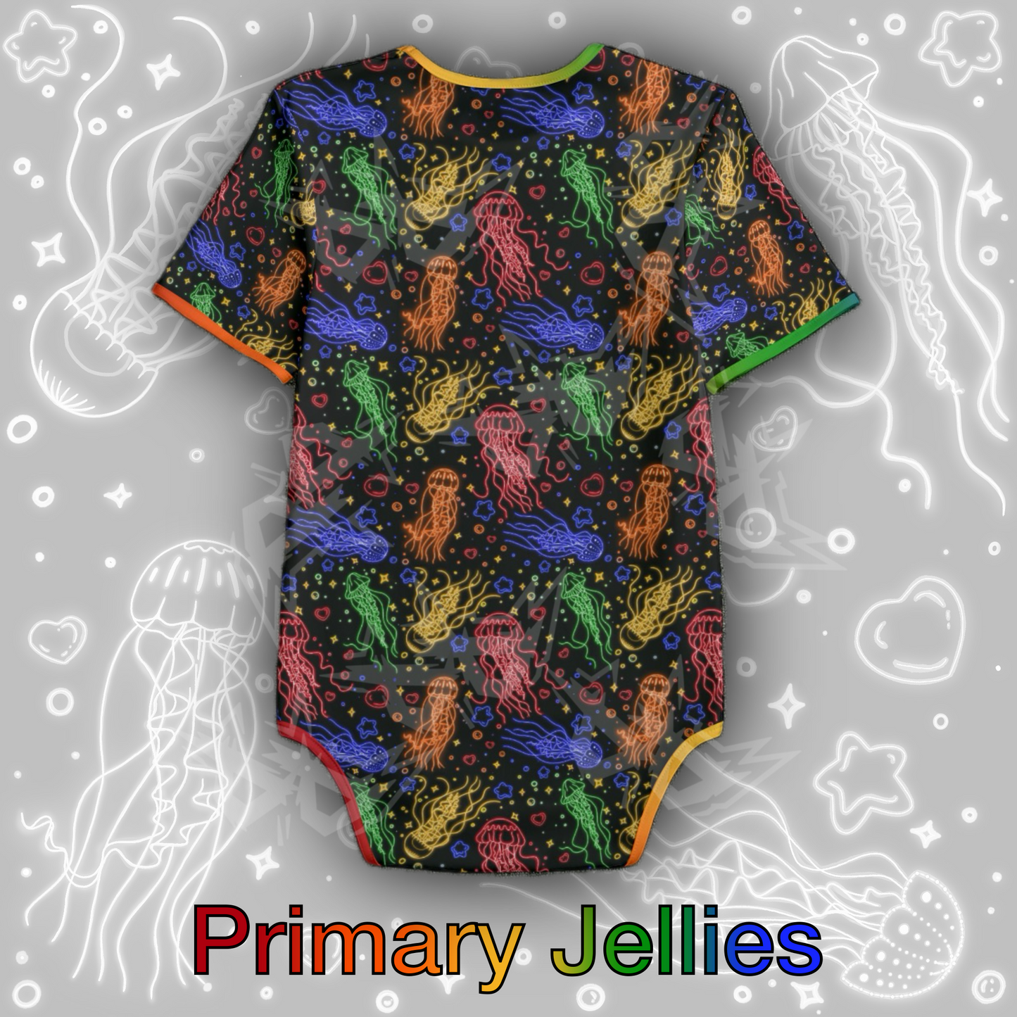 Primary Jellies Onesie