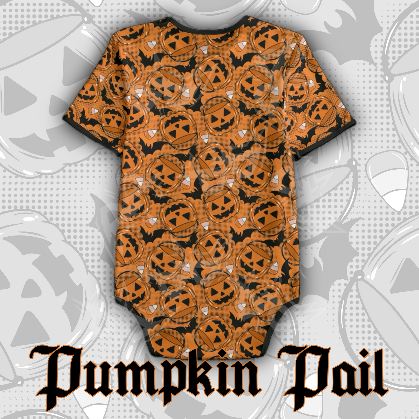 Pumpkin Pail Onesie